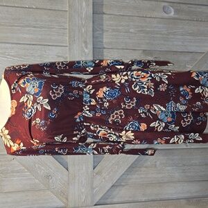 Floral Long Sleeve Dress